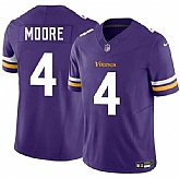 Men & Women & Youth Minnesota Vikings #4 Rondale Moore Purple 2025 F.U.S.E. Vapor Untouchable Limited Stitched Jersey,baseball caps,new era cap wholesale,wholesale hats